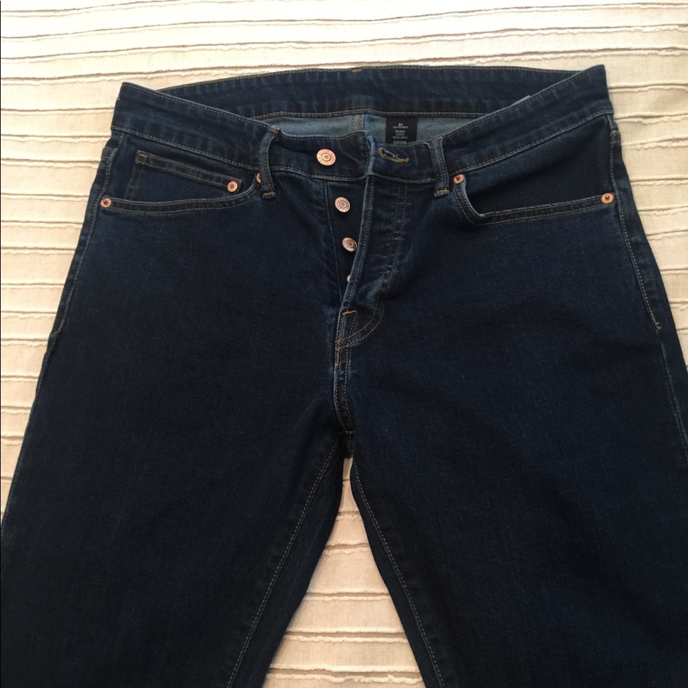 H&M Skinny Jeans- Dark Blue